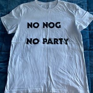 No Nog No Party American Eagle Shirt